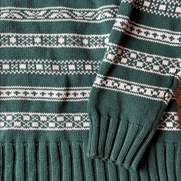 Vintage Gap Fair Isle Turtleneck Sweater - Picture 4 of 6